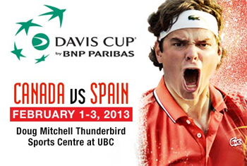 Davis Cup: Canada vs. Spain