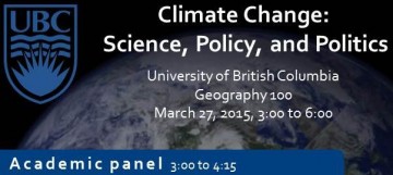 Climate Change: Science, Policy, and Politics