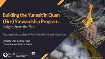 Building the Yunesit’in Quen (Fire) Stewardship Program: Insights from the Field