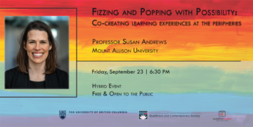 Keynote Lecture: Prof. Susan Andrews, “Co-creating Learning Experiences at the Peripheries”