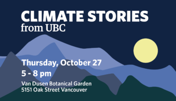 Climate Stories from UBC