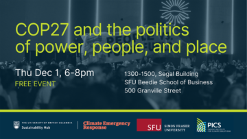COP27 and the politics of power, people, and place