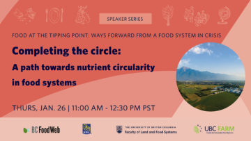 Completing the Circle: A Path Towards Nutrient Circularity in Food Systems