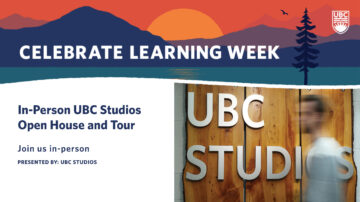 In-Person UBC Studios Open House and Tour