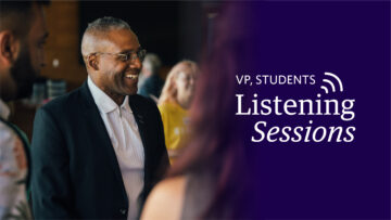 VP, Students listening session + pizza