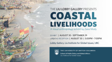 Coastal Livelihoods: A visual anthropology exhibit by Zana Mody