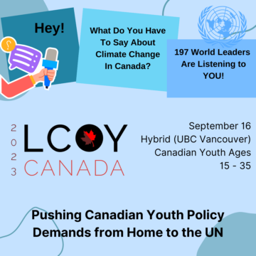 Local Conference of Youth Canada 2023