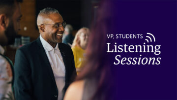 VP, Students listening session + lunch