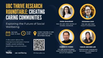 Thrive Research Roundtable: Creating Caring Communities