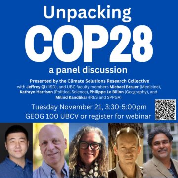 Unpacking COP28: A Panel Discussion