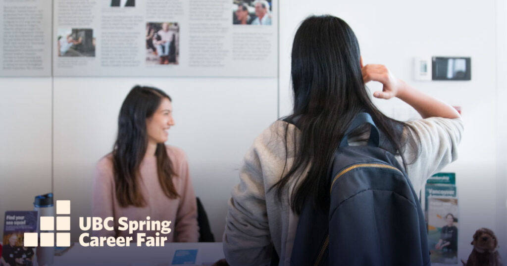 UBC Spring Career Fair 2024 UBCevents