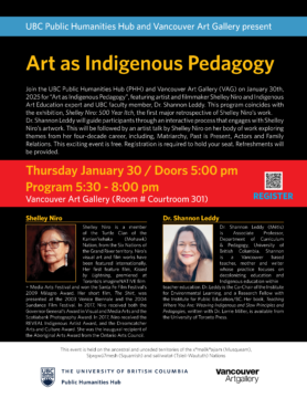 Art as Indigenous Pedagogy