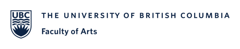 UBC Faculty of Arts word mark