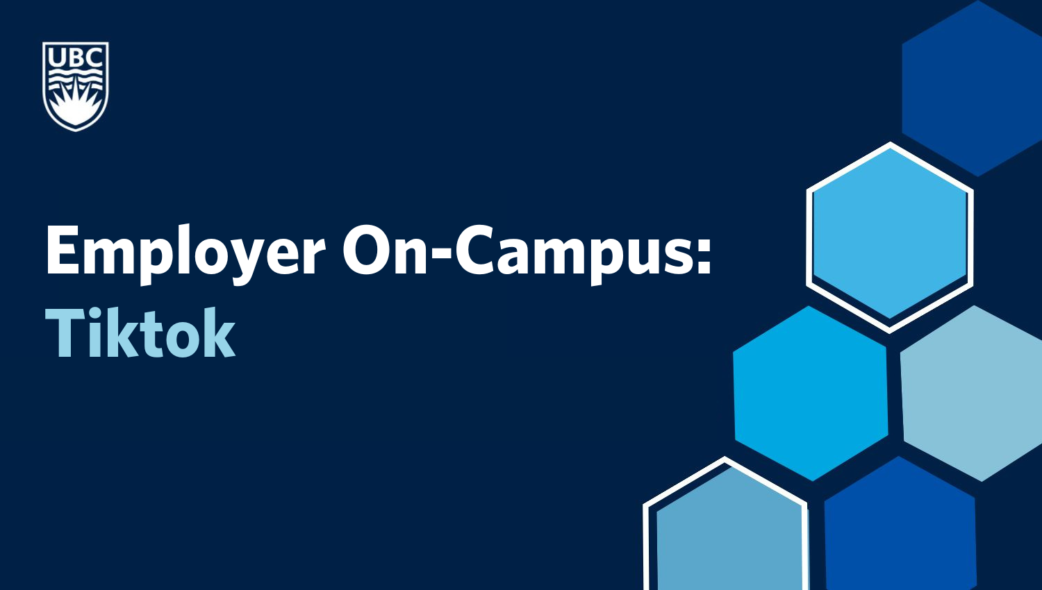 Employer On-Campus: Tiktok