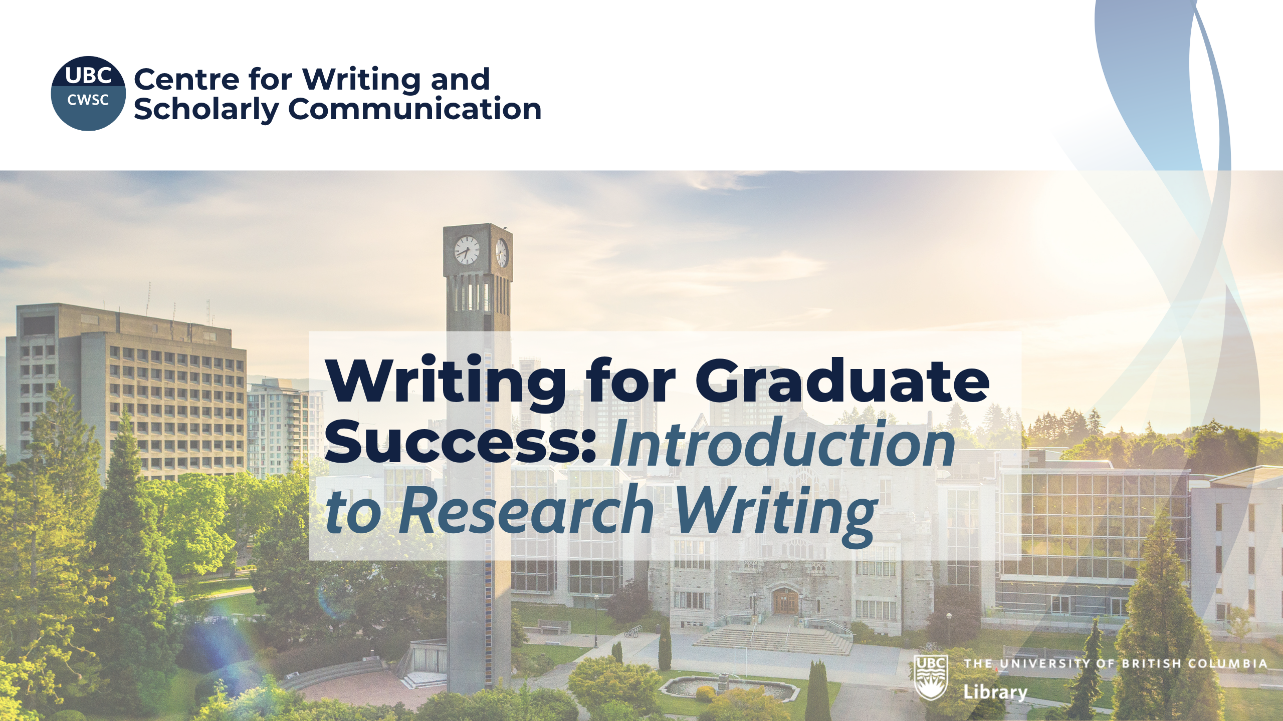 Introduction to Research Writing