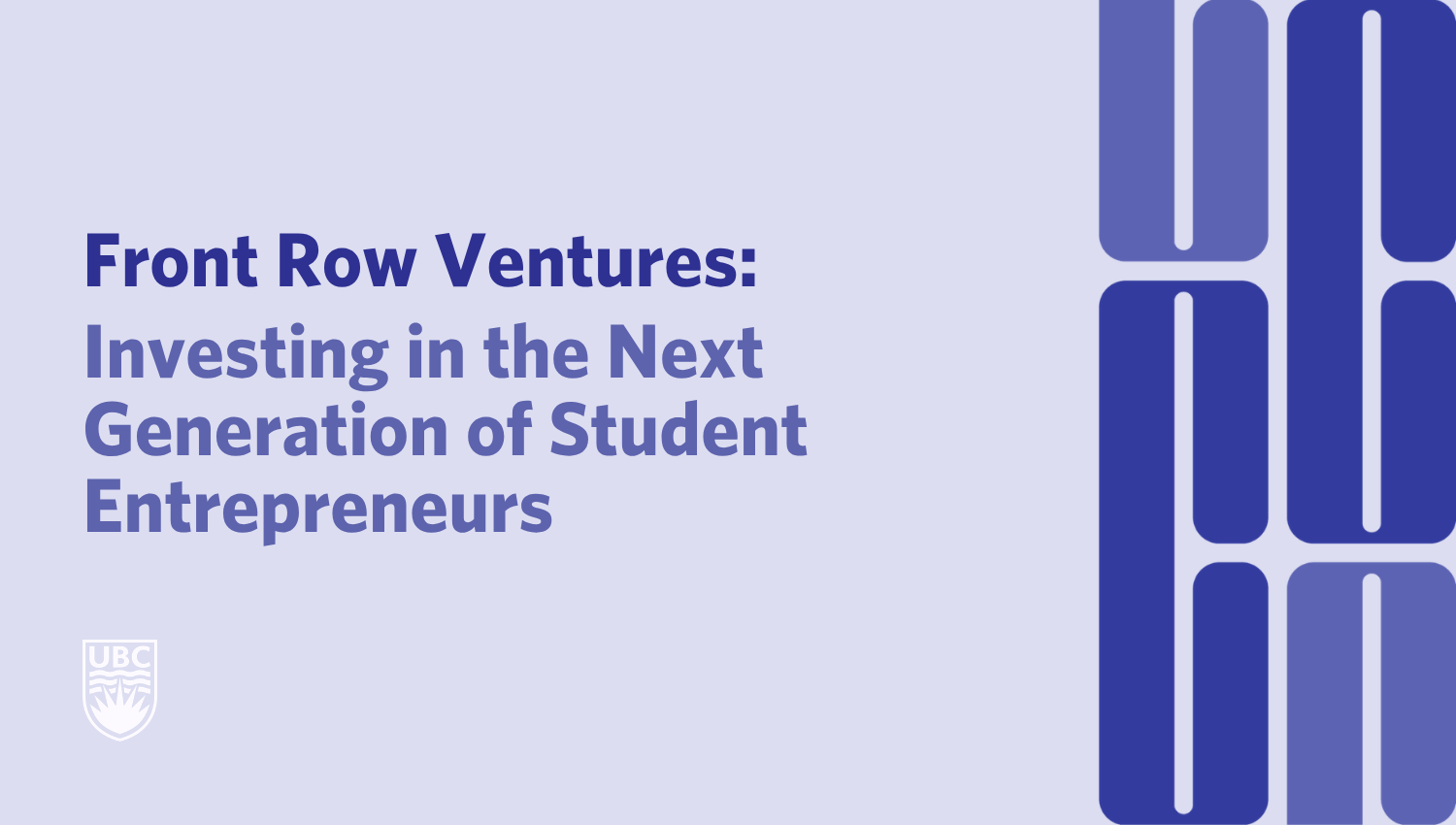 Front Row Ventures: Investing in the Next Generation of Student Entrepreneurs